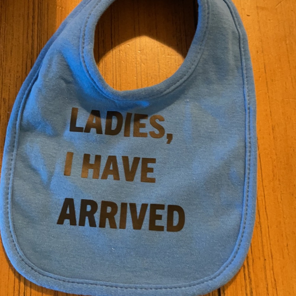 Blue bib - Picture 2 of 2